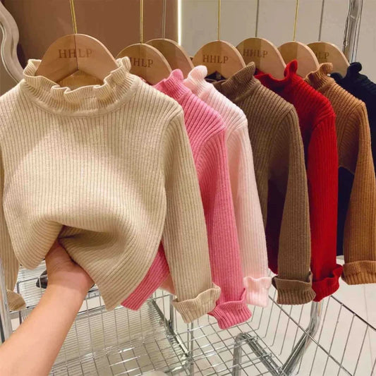 Children Baby Loose Sweater Knitted Autum Winter Baby Boy Girl Clothes Round Neck Kid Toddler Girl Boy Pullover Baby Outerwear GONZALES ONLINE SHOP