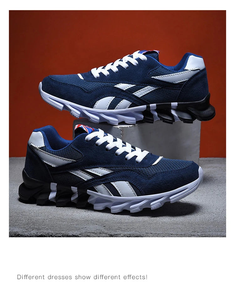2025 New Men's Running Shoes Sneakers Breathable Casual Sneakers Anti-slip Vibration Comfortable Walking Men Shoes GONZALES ONLINE SHOP