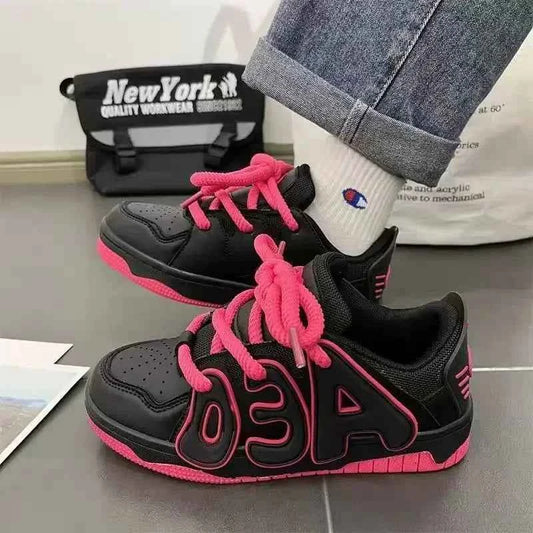 Sneakers Lace Up Athletic Shoes for Women Sports Light H Comfortable and Elegant Woman Footwear Original Deals Designer Luxury A