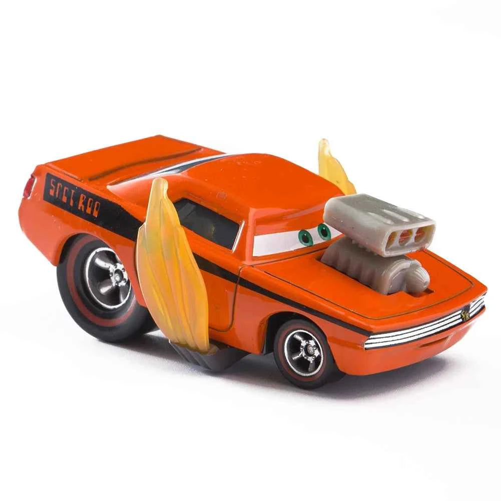 Cars Disney Pixar Cars Lightning McQueen Mater Jackson Storm The King Mater 1:55 Metal Alloy Car Toy Model Toys Children Gifts