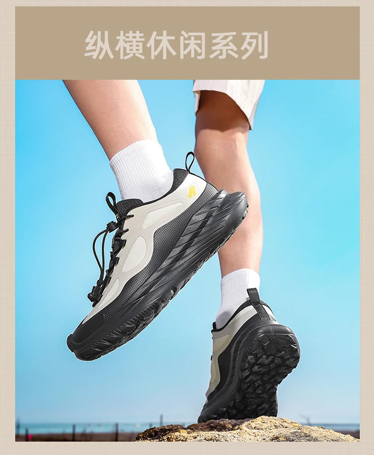 Men Hiking Shoes Waterproof Casual Walking Hiking Boots Outdoor Rubber Camping Trekking Non-Slip Women Mountain Walking Sneakers GONZALES ONLINE SHOP