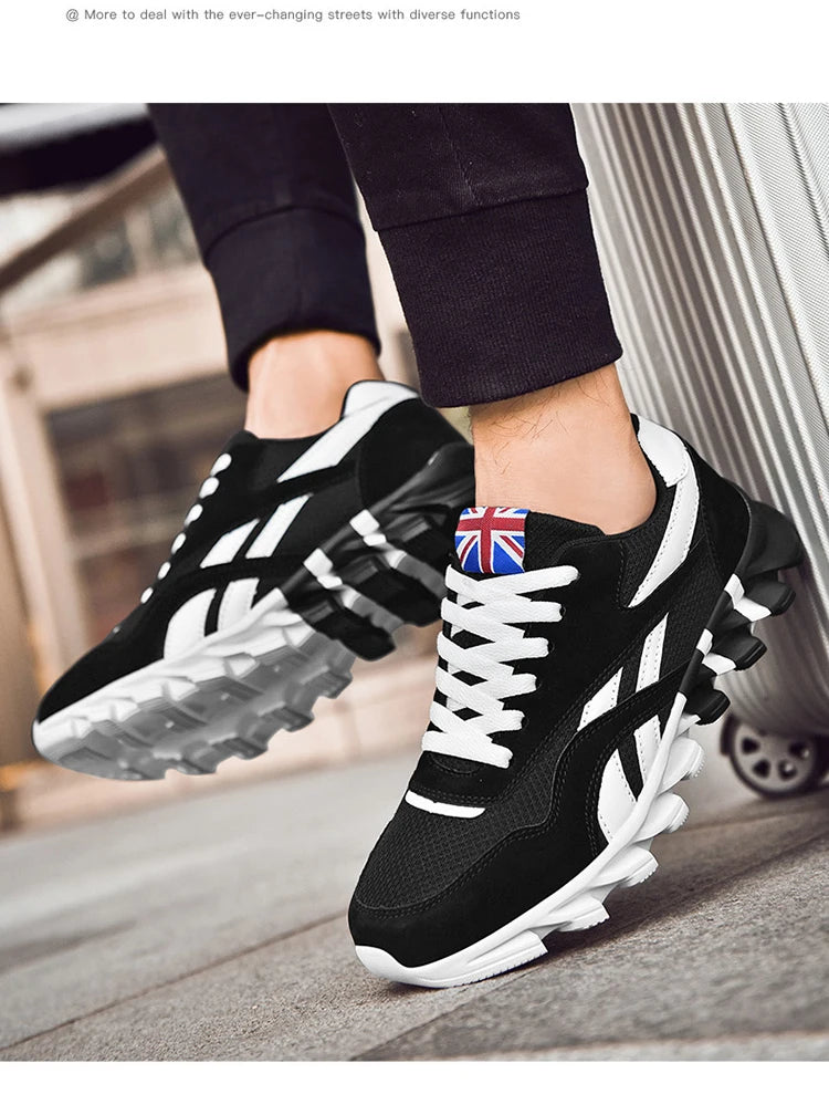 2025 New Men's Running Shoes Sneakers Breathable Casual Sneakers Anti-slip Vibration Comfortable Walking Men Shoes GONZALES ONLINE SHOP