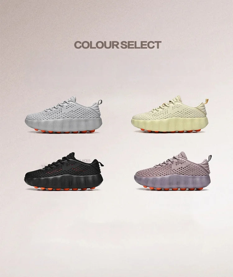 Men's Comfortable Casual Sneakers with Foot Sensing Massage Technology Women's Sports Breathable Lightweight Training Shoes GONZALES ONLINE SHOP