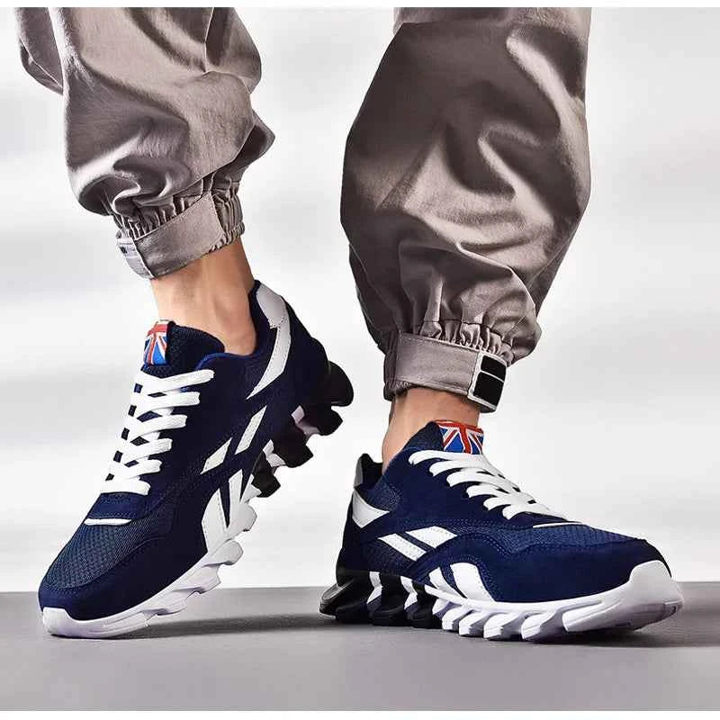 2025 New Men's Running Shoes Sneakers Breathable Casual Sneakers Anti-slip Vibration Comfortable Walking Men Shoes