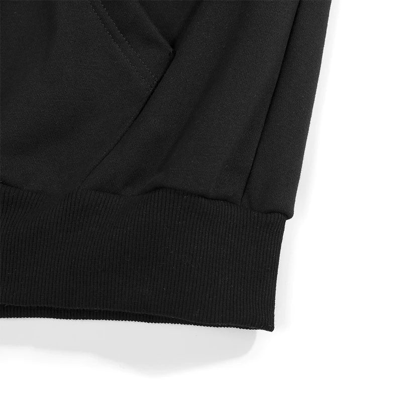 Unisex High Street Spring High Necked Avant-Garde Hoodie Casual Pile Up Collar Solid Color Pullover Men's clothing Sweatshirt GONZALES ONLINE SHOP