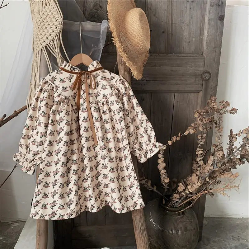 Girls Dress Autumn Spring New Long Sleeve Kids Dress Princess Dress Kids Clothes Vestido Flower Girl Dresses Clothing Wholesale GONZALES ONLINE SHOP