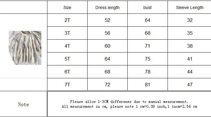 Girls Dress Autumn Spring New Long Sleeve Kids Dress Princess Dress Kids Clothes Vestido Flower Girl Dresses Clothing Wholesale GONZALES ONLINE SHOP