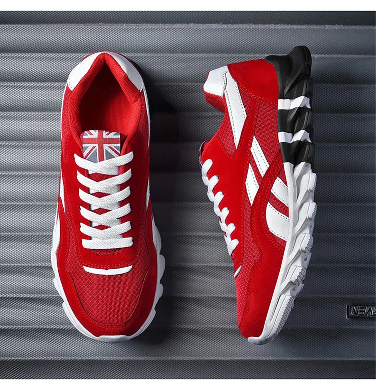 2025 New Men's Running Shoes Sneakers Breathable Casual Sneakers Anti-slip Vibration Comfortable Walking Men Shoes GONZALES ONLINE SHOP