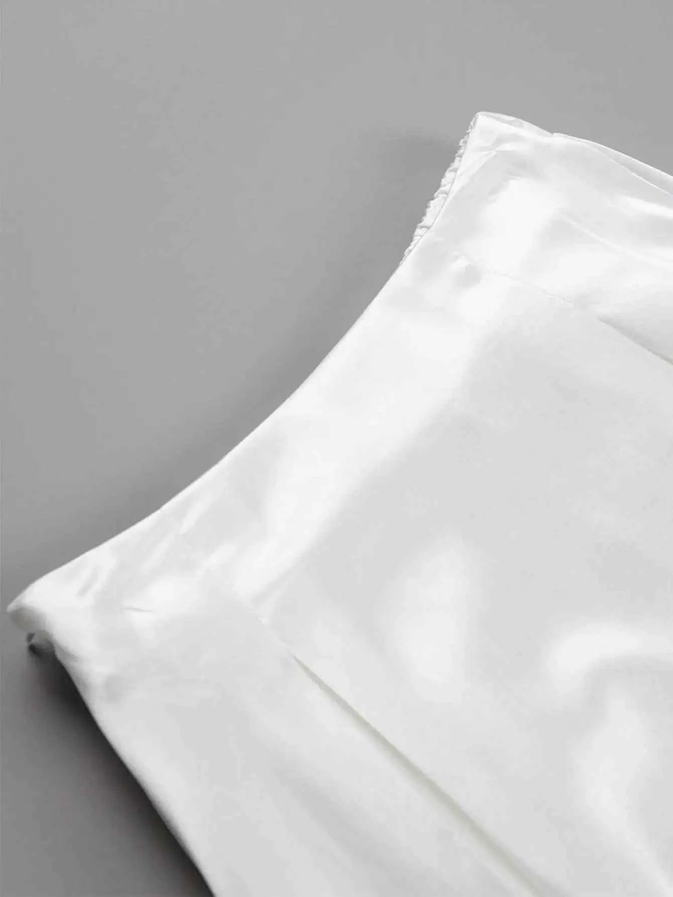 Sexy fashion maxi satin skirt women summer high waist long skirts elegant black white party skirt for woman clothing streetwear