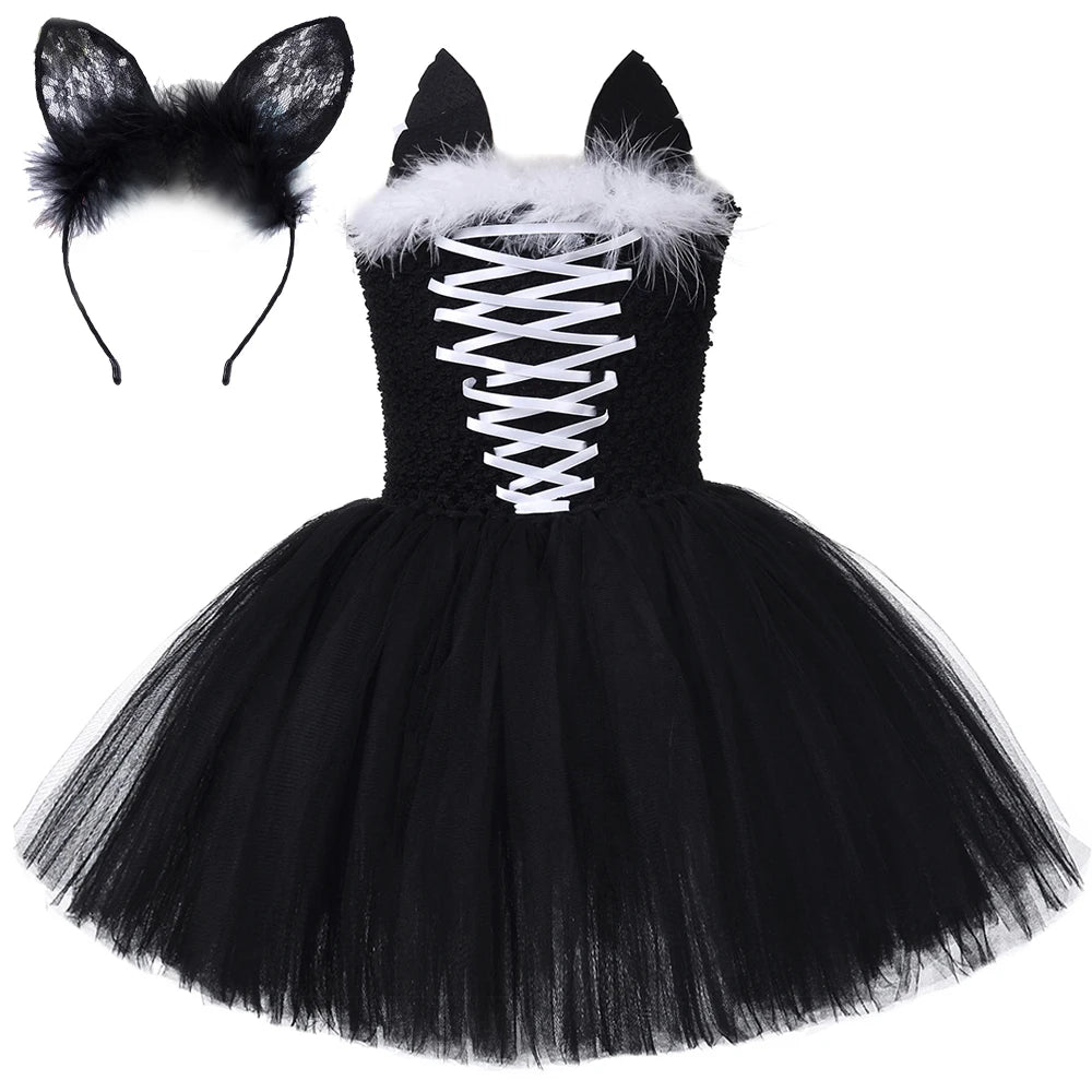 Black Cat Tutu Dress GONZALES ONLINE SHOP