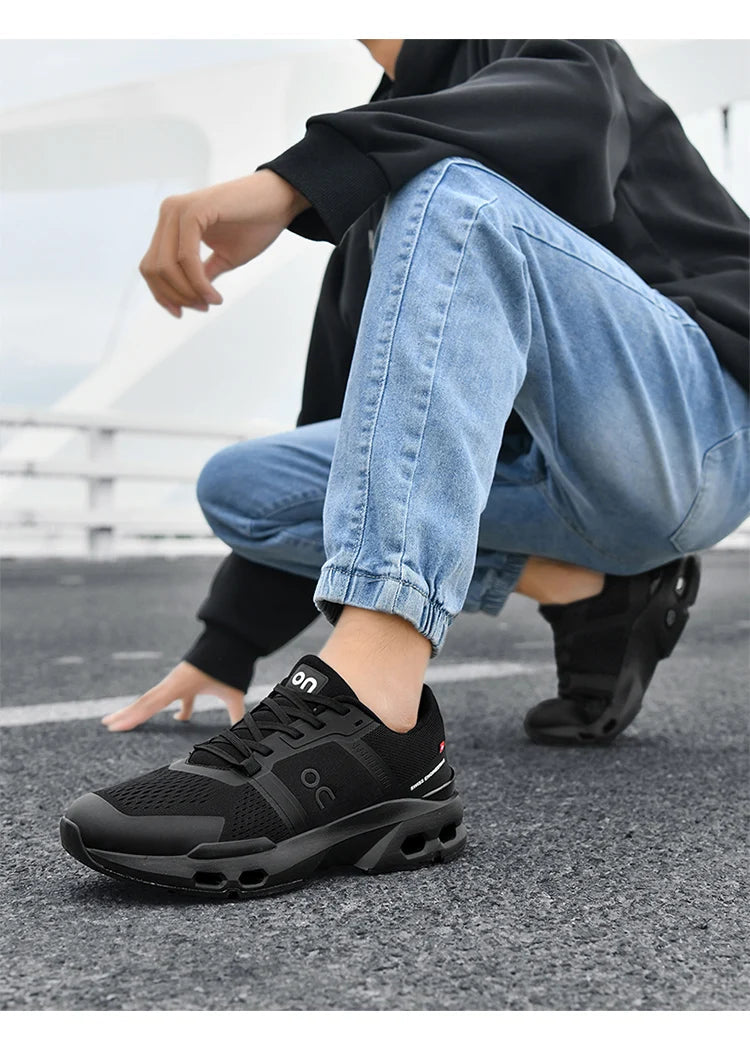 2026 Hot Sale Fitness Outdoor Walking Sports Shoes High Quality Walking Jogging Shoes Non-slip Trail Running Shoe Male Sneakers GONZALES ONLINE SHOP