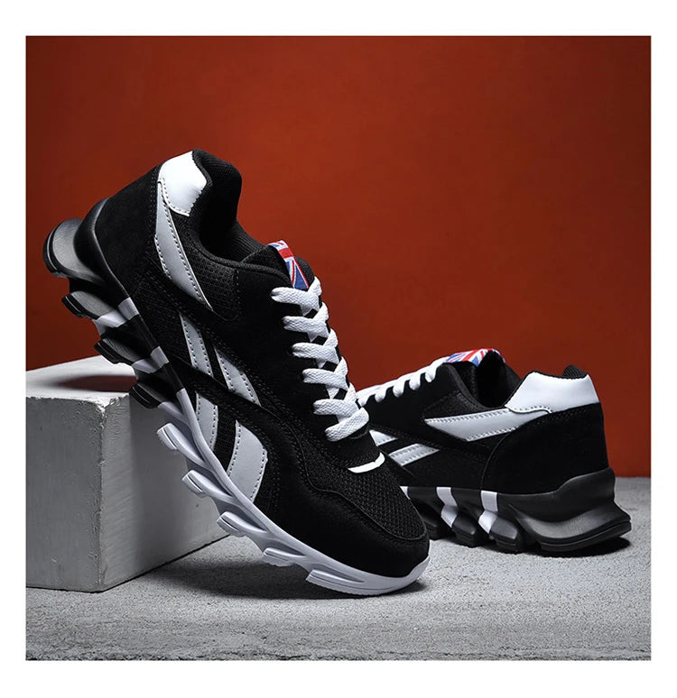 2025 New Men's Running Shoes Sneakers Breathable Casual Sneakers Anti-slip Vibration Comfortable Walking Men Shoes GONZALES ONLINE SHOP