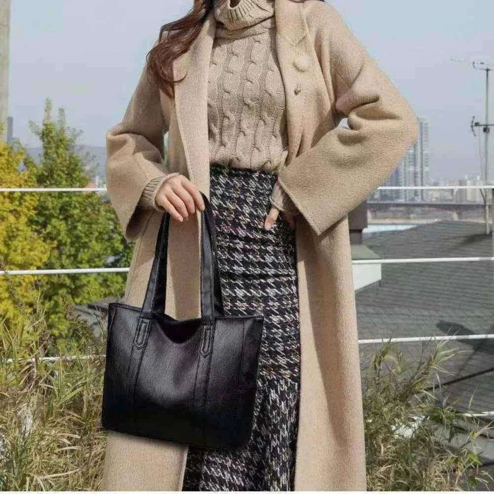 Tote Bag Beg Tangan Wanita Tote Bag Leather Handbag Besar Shoulder Bag Women Handbag Woman Bag Perempuan