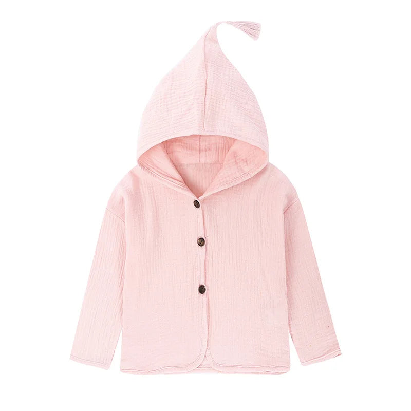 Vest 1-7 Year Old Girls'and Boy' Winter Fashion Down  Hooded Warm Casual large pocket Sleeveless Jacket New Kids Garments GONZALES ONLINE SHOP