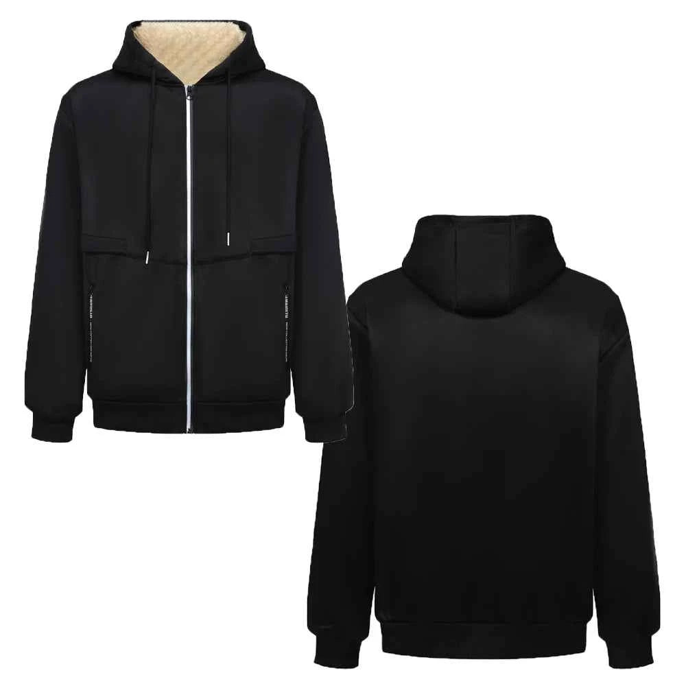 Men's Jacket Winter Camouflage Fleece Thicken Hooded Jackets Male Long Sleeve Coat Casual Zip Up Hoodies Streetwear Men's Coats