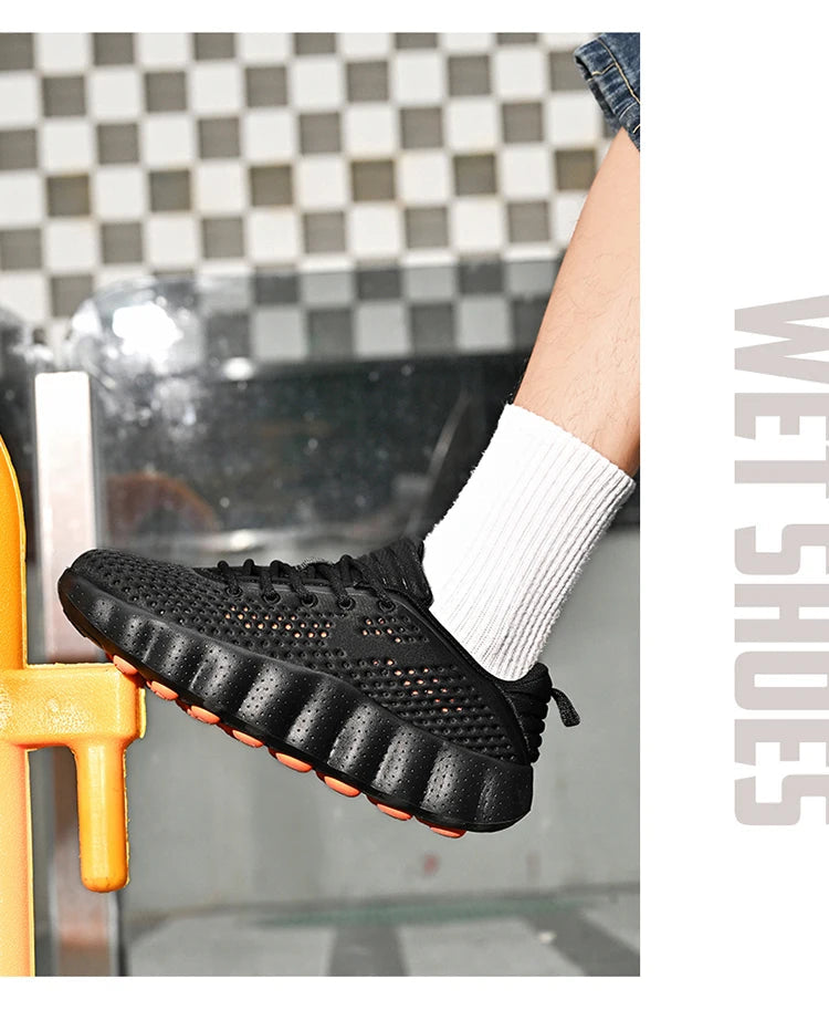 Men's Comfortable Casual Sneakers with Foot Sensing Massage Technology Women's Sports Breathable Lightweight Training Shoes GONZALES ONLINE SHOP