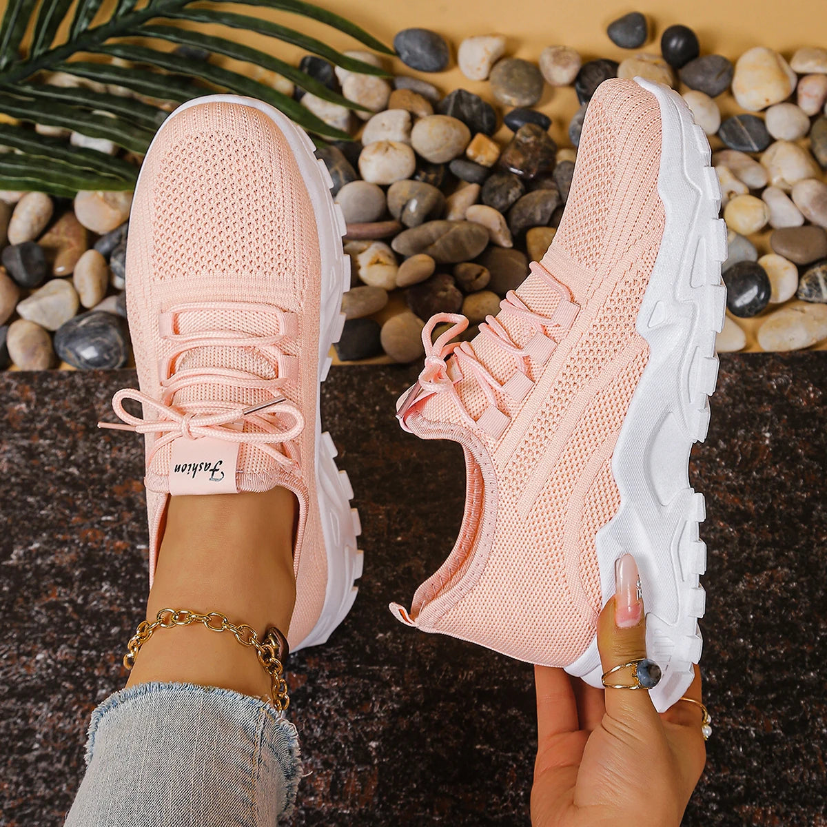 Women's shoes, women's sports shoes 2025 Women's shoes Breathable single-mesh dad shoes Women's casual and versatile sports shoe GONZALES ONLINE SHOP