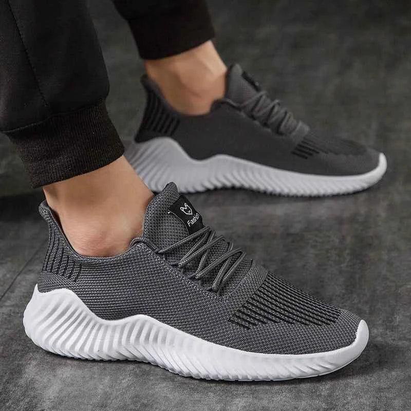 Shoes Men High Quality Male Sneakers Breathable White Fashion Gym Casual Light Walking Plus Size Footwear 2026