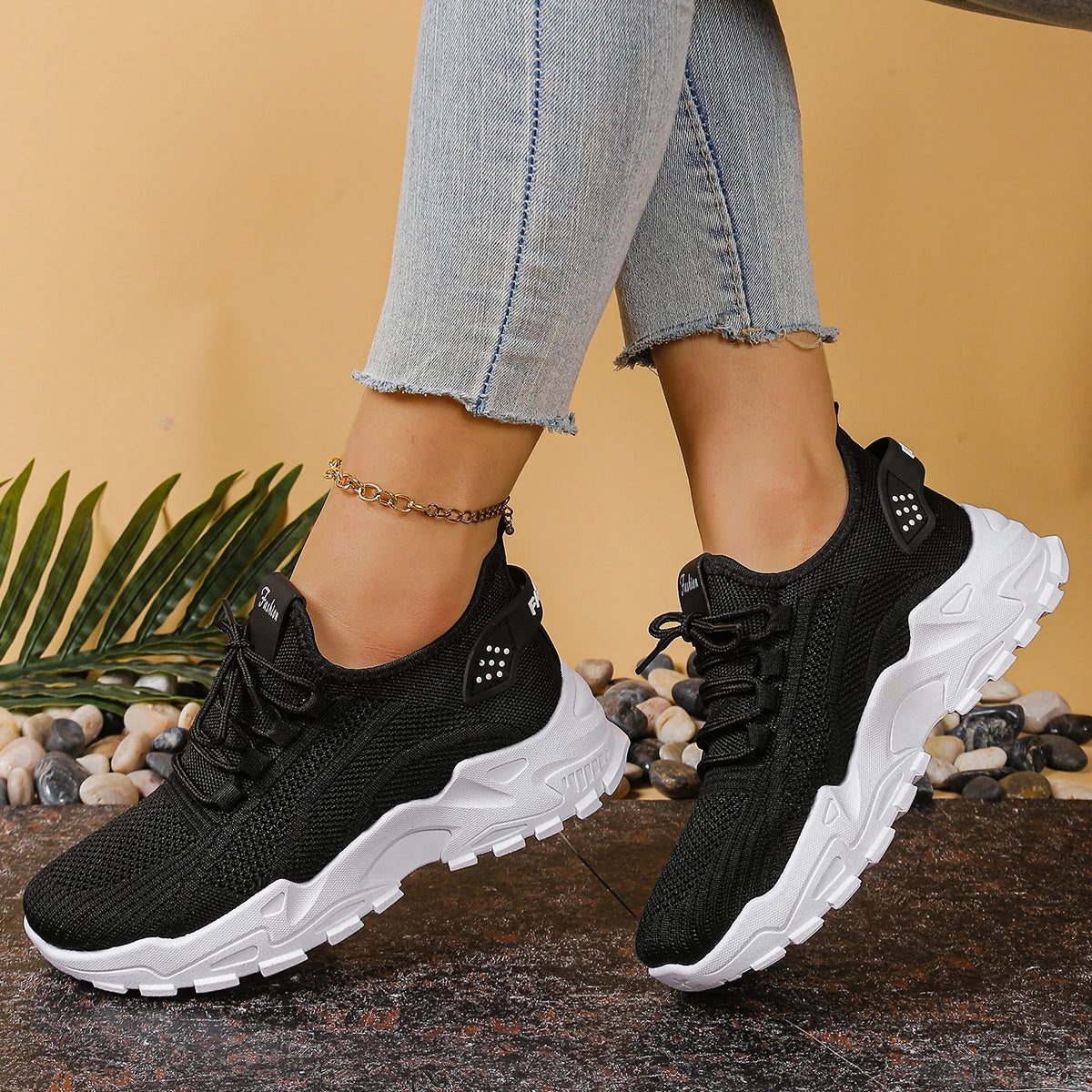 Women's shoes, women's sports shoes 2025 Women's shoes Breathable single-mesh dad shoes Women's casual and versatile sports shoe GONZALES ONLINE SHOP