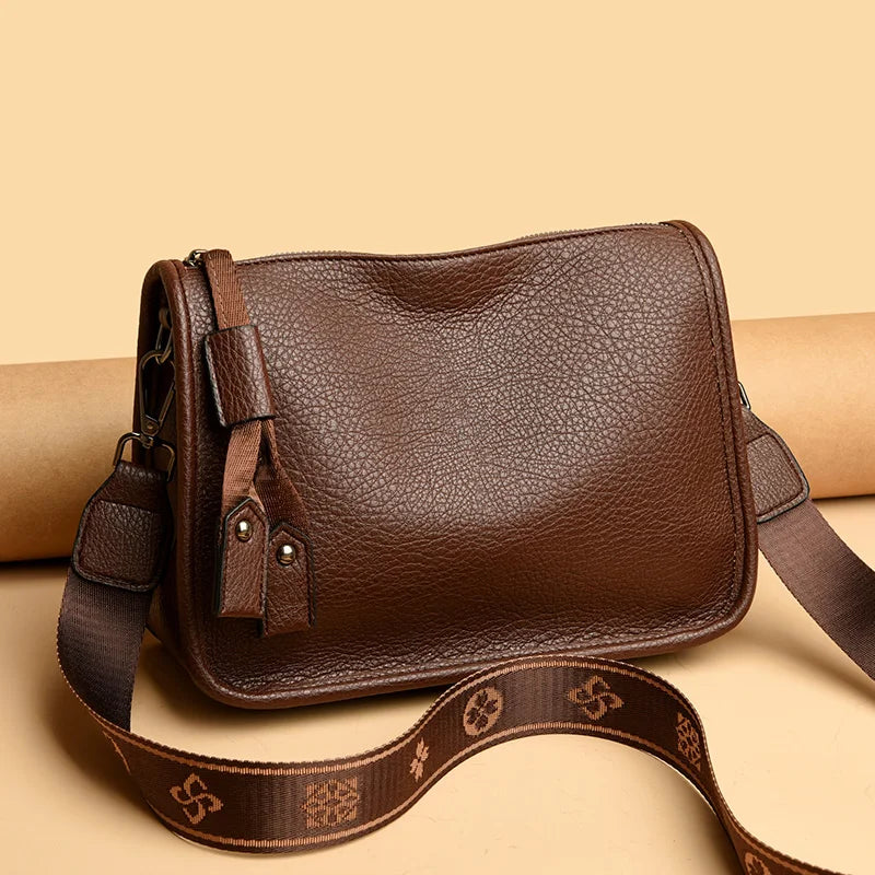 High Quality Genuine Leather Women Tote Bag Luxury Soft Cowhide Ladies Shoulder Crossbody Bags 2024 Fashion Female Messenger Sac GONZALES ONLINE SHOP