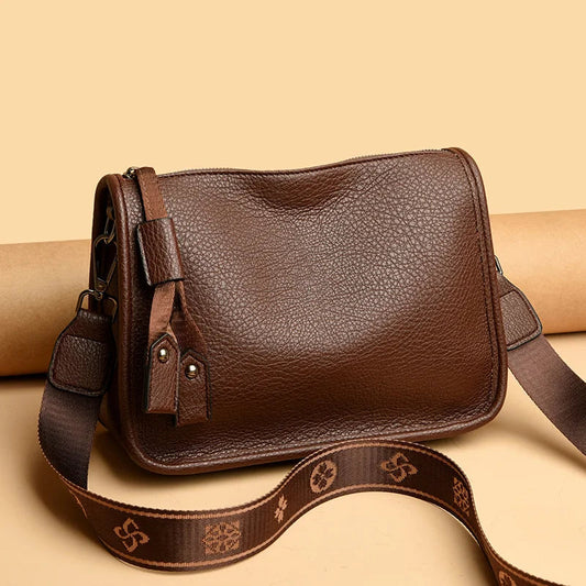 High Quality Genuine Leather Women Tote Bag Luxury Soft Cowhide Ladies Shoulder Crossbody Bags 2024 Fashion Female Messenger Sac GONZALES ONLINE SHOP