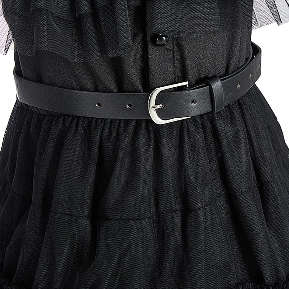 Little Girls Addams Dark Gothic Style GONZALES ONLINE SHOP