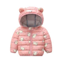 Vest 1-7 Year Old Girls'and Boy' Winter Fashion Down  Hooded Warm Casual large pocket Sleeveless Jacket New Kids Garments GONZALES ONLINE SHOP