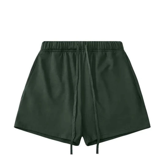Heavy Fog Color Shorts - Basic Style Loose Fit Streetwear - GONZALES ONLINE SHOP