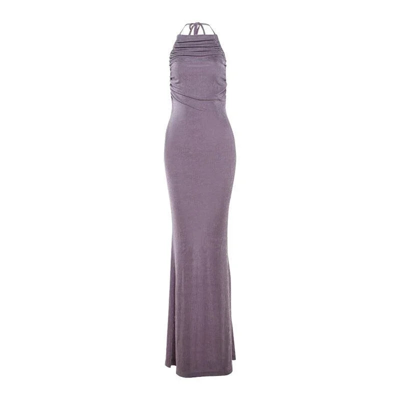 Women's Backless Lace Up Dress - Slim Fit & Ideal for Any Occasion GONZALES ONLINE SHOP