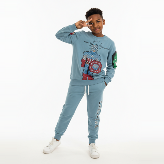 American Hero Casual Jogger Set JuniorKids